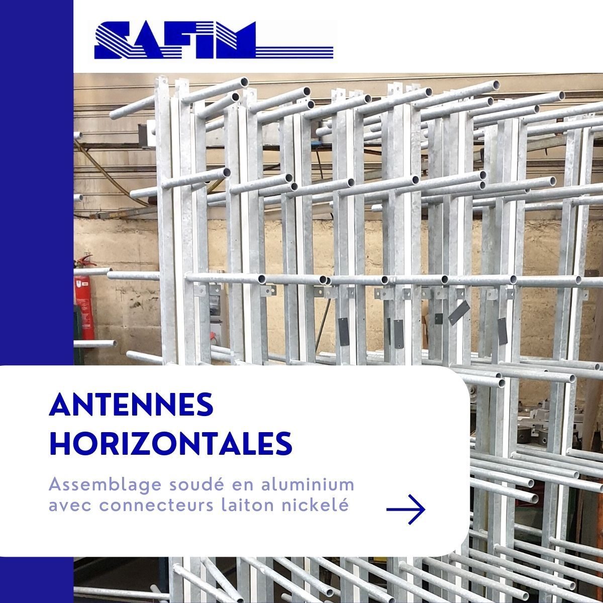 Antennes horizontales en aluminium image 2