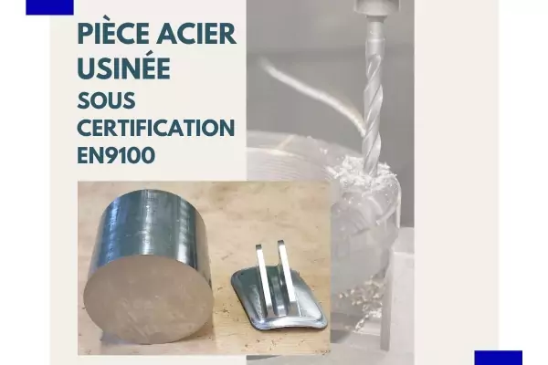 Usinage de pièce acier aéronautique image 2