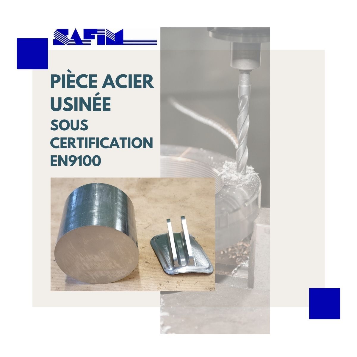 Usinage de pièce acier aéronautique image 2